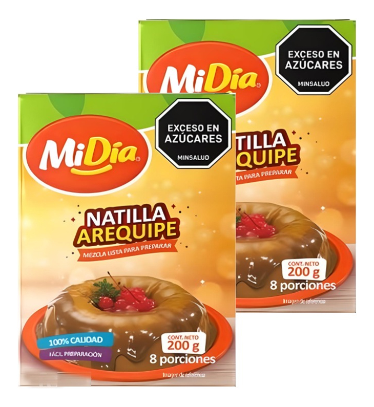 Harina Mezcla Para Natilla De Arequipe Mi Día 200 g X 2 Uds